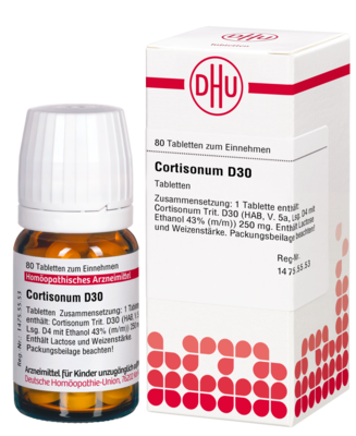 DHU-Arzneimittel GmbH & Co. KG CORTISONUM D 30 Tabletten 80 St 07165879