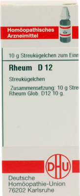 DHU-Arzneimittel GmbH & Co. KG RHEUM D 12 Globuli 10 g 07178741