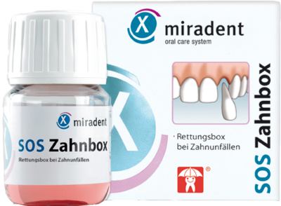 Hager Pharma GmbH MIRADENT Zahnrettungsbox SOS Zahnbox 1 St 07260299