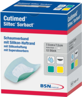 CUTIMED Siltec Sorbact B PU-Verb.7,5x7,5cm