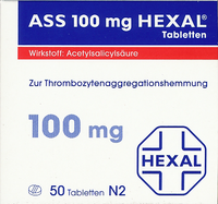 ASS 100 mg HEXAL Tabletten
