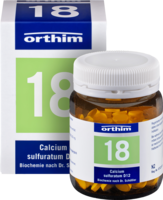 BIOCHEMIE Orthim 18 Calcium sulfuratum D 12 Tabl.