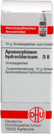 APOMORPHINUM HYDROCHLORICUM D 8 Globuli
