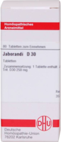 JABORANDI D 30 Tabletten
