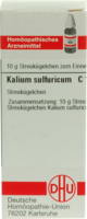 KALIUM SULFURICUM C 12 Globuli