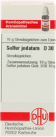 SULFUR JODATUM D 30 Globuli