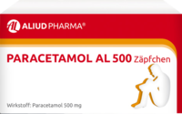 Paracetamol AL 500 Zäpfchen bei akuten Schmerzen und Fieber