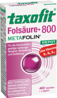 TAXOFIT Folsäure+Metafolin 800 Depot Tabletten