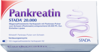 PANKREATIN STADA 20.000 magensaftres.Hartkapseln