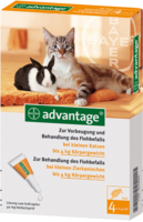 ADVANTAGE 40 Lösung f.Katzen bis 4 kg