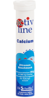ACTIVLINE Calcium Zitrone Brausetabletten