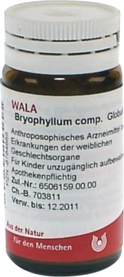 WALA Heilmittel GmbH BRYOPHYLLUM COMP.Globuli 20 g 08784685