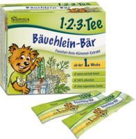 SIDROGA 1.2.3 Tee Bäuchlein Bär Extrakt
