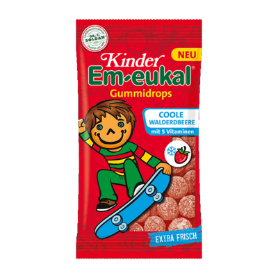 Dr. C. SOLDAN GmbH EM-EUKAL Kinder Gummidrops coole Walderdbeere zh. 75 g 11112647