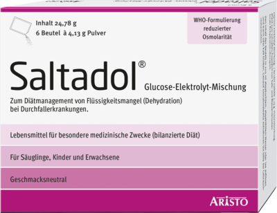 Aristo Pharma GmbH SALTADOL Elektrolyt Plv.z.Her.e.Lsg.z.Einnehmen 6 St 11661762
