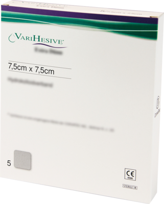 kohlpharma GmbH VARIHESIVE extra dünn 7,5x7,5 cm HKV hydroaktiv 5 St 12378933