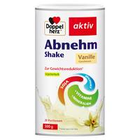 DOPPELHERZ Abnehm Shake Vanille Pulver