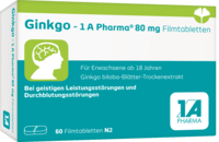 GINKGO-1A Pharma 80 mg Filmtabletten