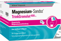MAGNESIUM SANDOZ Trinkgranulat 400 mg Beutel