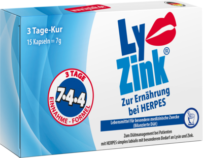 Pharma Peter GmbH LY ZINK GEGEN HERPES Kapseln 15 St 14213478