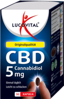 LUCOVITAL Cannabidiol CBD Kapseln 5 mg in 2,8%