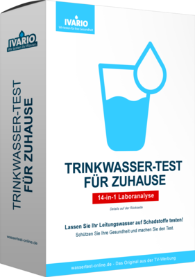 Cerascreen GmbH IVARIO Trinkwasser-Test Schadstoffanalyse 1 St 16762025