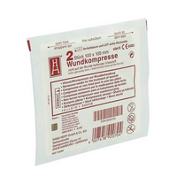 WUNDKOMPRESSE Vliesstoff steril 10x10 cm