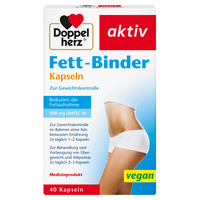DOPPELHERZ Fett-Binder Kapseln