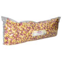 HARTGELATINEKAPSELN Gr.0 pink/gelb