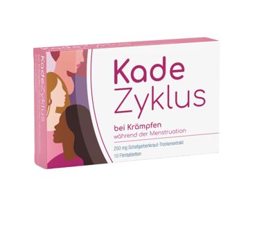 DR. KADE Pharmazeutische Fabrik GmbH KADEZYKLUS bei Krämpfen w.d.Menstruation 250mg FTA 10 St 17874387