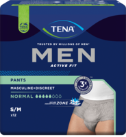 TENA MEN Act.Fit Inkontinenz Pants norm.S/M grau