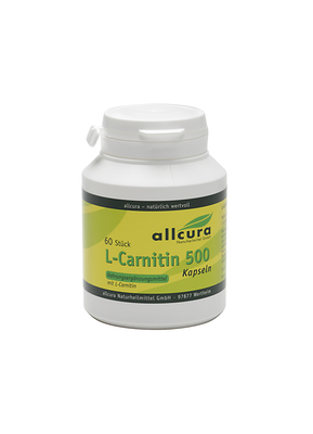 allcura Naturheilmittel GmbH L-CARNITIN KAPSELN 500 52.2 g 00586052