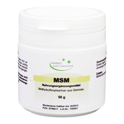 G & M Naturwaren Import GmbH & Co. KG MSM PULVER 50 g 00790611