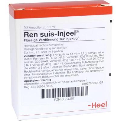 Biologische Heilmittel Heel GmbH REN suis Injeel Ampullen 10 St 00864367