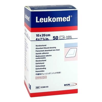 BSN medical GmbH LEUKOMED sterile Pflaster 10x20 cm 50 St 01050827