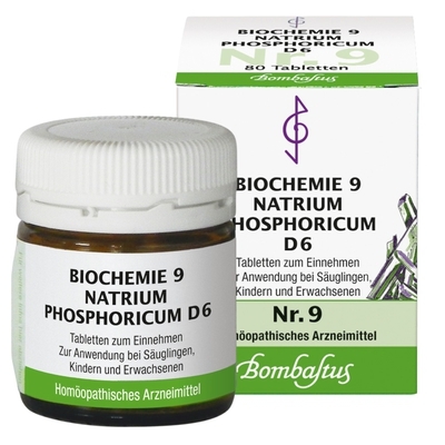 Bombastus-Werke AG BIOCHEMIE 9 Natrium phosphoricum D 6 Tabletten 80 St 01073774