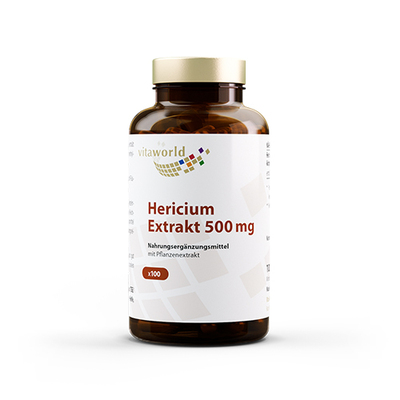 Vita World GmbH HERICIUM EXTRAKT 500 mg Kapseln 100 St 09202969