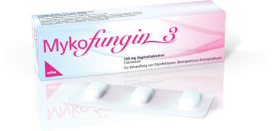 MIBE GmbH Arzneimittel MYKOFUNGIN 3 Vaginaltabletten 200 mg 3 St 10118062
