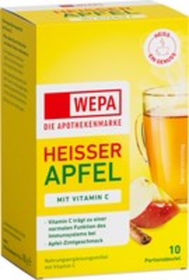 WEPA Apothekenbedarf GmbH & Co KG APODAY heißer Winterapfel Neu WEPA heißer Apfel+Vitamin C Pulver [PZN:18336947] 10X10 g 10415564