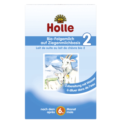 Holle Bio-Folgemilch 2 Aus Ziegenmilch - 400g, Demeter Qualität