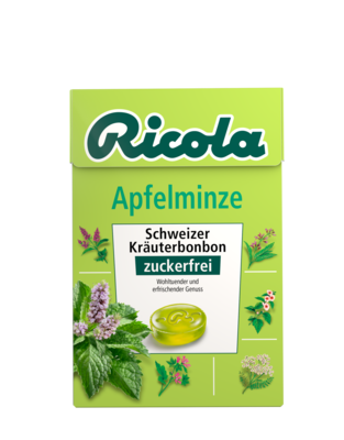 MARVECS GmbH RICOLA o.Z.Box Apfelminze Bonbons 50 g 12500736