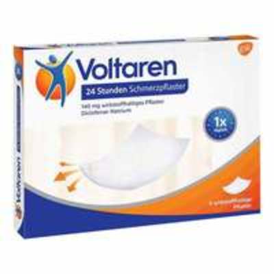 Haleon Germany GmbH VOLTAREN 24 Stunden Schmerzpflaster (bisher: VOLTAREN Schmerzpflaster 140 mg) 5 st 13946776