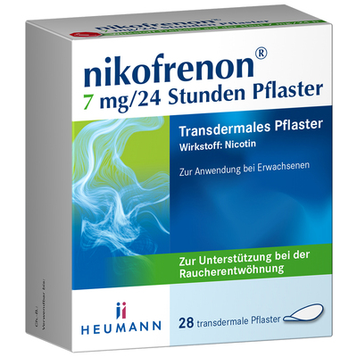 HEUMANN PHARMA GmbH & Co. Generica KG NIKOFRENON 7 mg/24 Stunden Pflaster transdermal 28 St 15993225