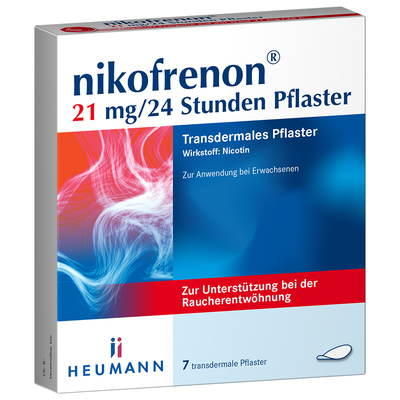 HEUMANN PHARMA GmbH & Co. Generica KG NIKOFRENON 21 mg/24 Stunden Pflaster transdermal 7 St 15993260