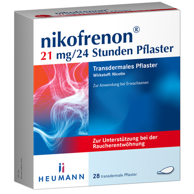 HEUMANN PHARMA GmbH & Co. Generica KG NIKOFRENON 21 mg/24 Stunden Pflaster transdermal 28 St 15993283