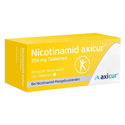 axicorp Pharma GmbH NICOTINAMID axicur 200 mg Tabletten 100 St 17620480