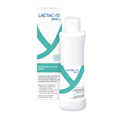 LACTACYD plus INTIMWASCHLOTION AKTIV