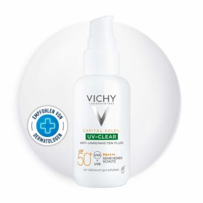 L'Oreal Deutschland GmbH VICHY CAPITAL Soleil UV-Clear LSF 50+ 40 ml 18162803