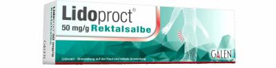 GALENpharma GmbH LIDOPROCT 50 mg/g Rektalsalbe 25 g 19229337