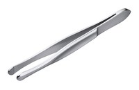APOLINE Pinzette rund 8 cm verchromt